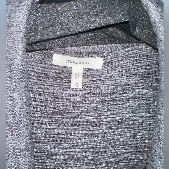 Maurice’s Open front Military Cardigan. - Picture 4 of 5